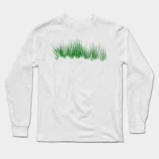 green grass Long Sleeve T-Shirt